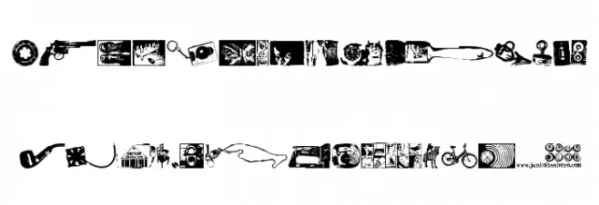 DINGDONG Font LOWERCASE