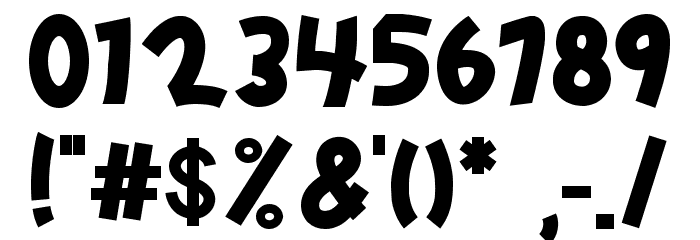DINO SKY Font OTHER CHARS