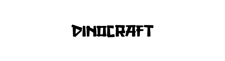 DINOCRAFT  Descarca Fonturi Gratis