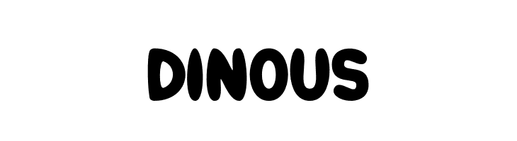 DINOUS  Free Fonts Download