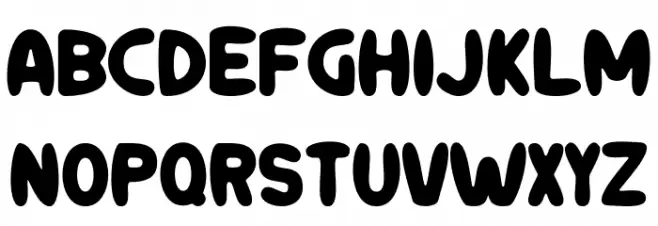 DINOUS Font LOWERCASE