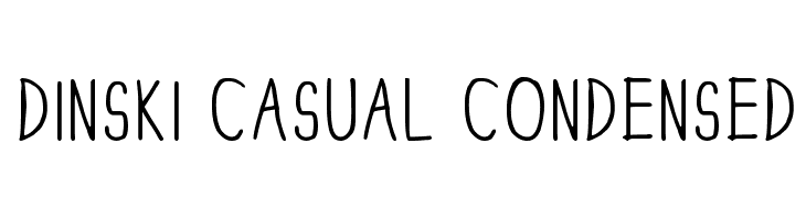DINSKI CASUAL CONDENSED Font