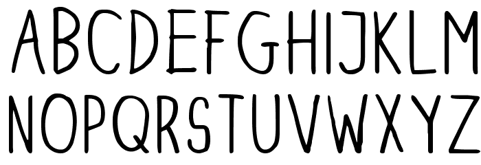 DINSKI CASUAL CONDENSED Font LOWERCASE