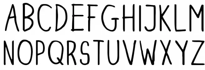 DINSKI CASUAL CONDENSED フォント 小文字