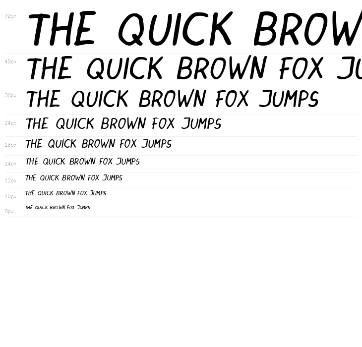 DINSKI CASUAL HANDWRITING Italic Waterfall