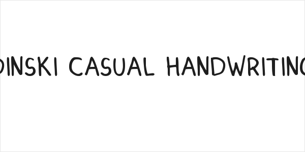 DINSKI CASUAL HANDWRITING Logo