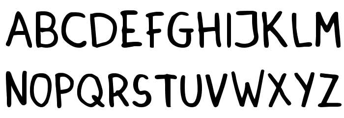 DINSKI CASUAL HANDWRITING Font LOWERCASE