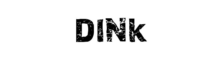 DINk  नि: शुल्क फ़ॉन्ट्स डाउनलोड