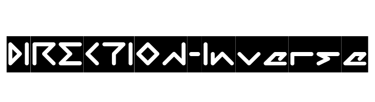 DIRECTION-Inverse  Free Fonts Download