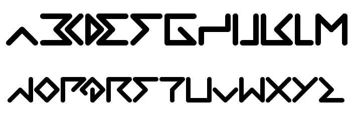 DIRECTION Font LOWERCASE