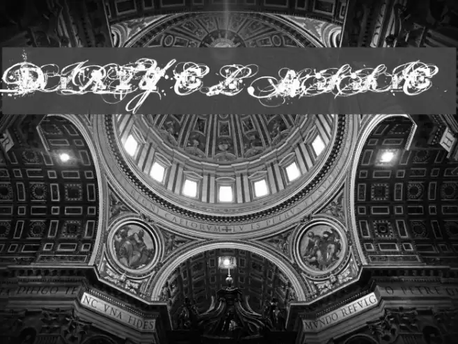 DIRTY CLASSIC Font examples