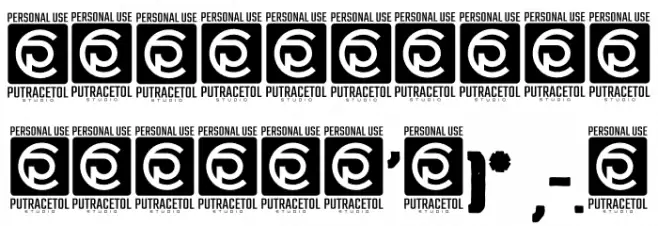 DIRTY ROCK Free Vesion Font OTHER CHARS