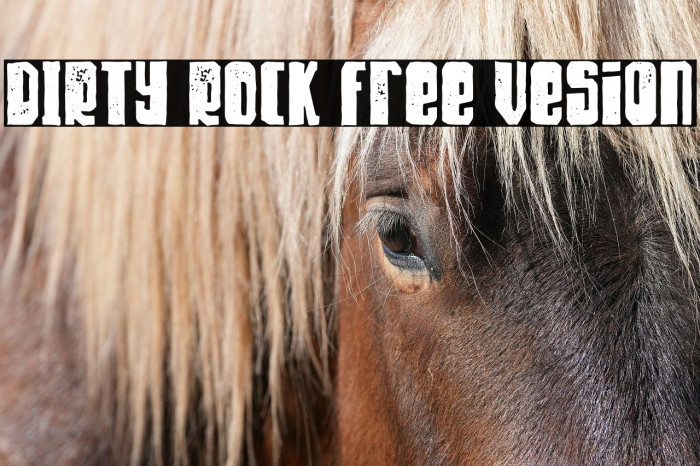 DIRTY ROCK Free Vesion Example 1