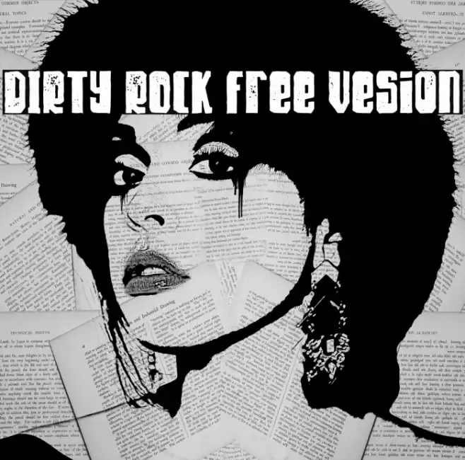 DIRTY ROCK Free Vesion Font examples
