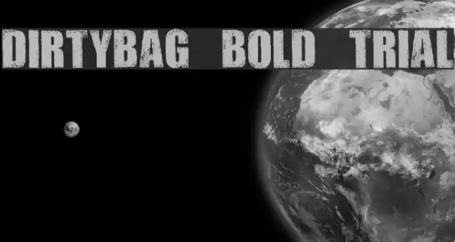 DIRTYBAG BOLD TRIAL Font examples