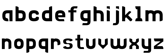 DISCO 7 Font LOWERCASE