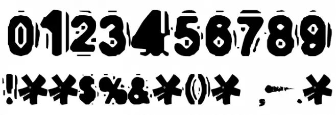 DISCOBOX Font OTHER CHARS