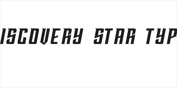 DISCOVERY STAR TYPE Logo