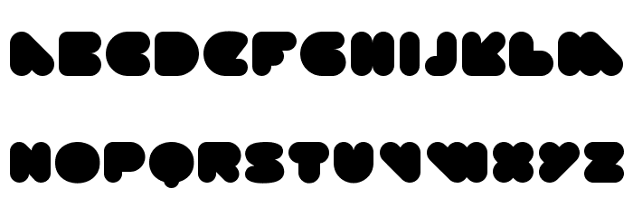 DISKOPIA2.0 Black Font LOWERCASE