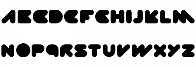DISKOPIA Шрифта ВЕРХНИЙ