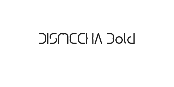 DISMECHA Bold Logo