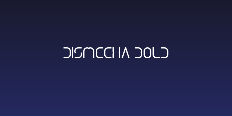 DISMECHA Bold Social Header