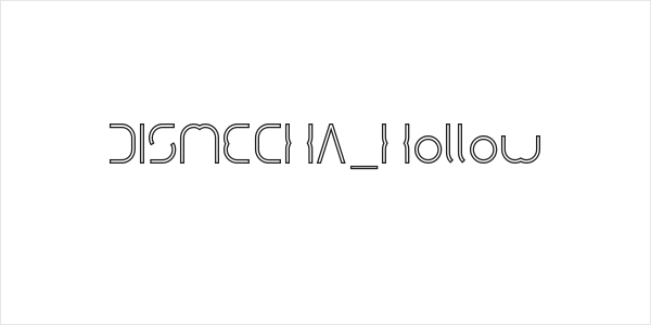 DISMECHA_Hollow Logo