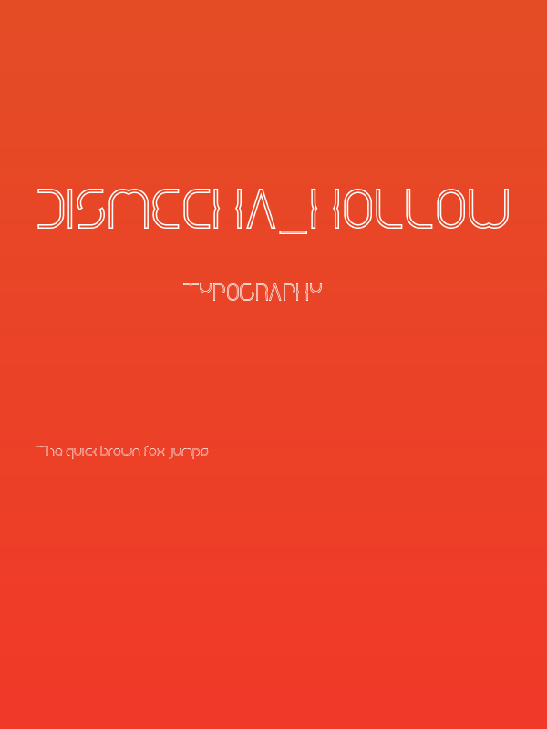 DISMECHA_Hollow Poster