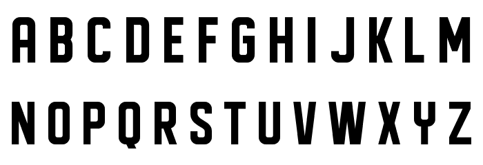DISPLAYED Font LOWERCASE
