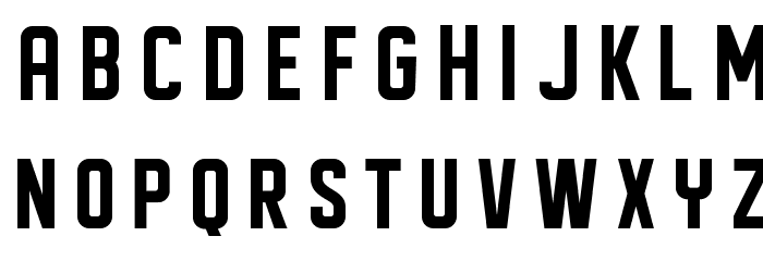 DISPLAYED Font LOWERCASE