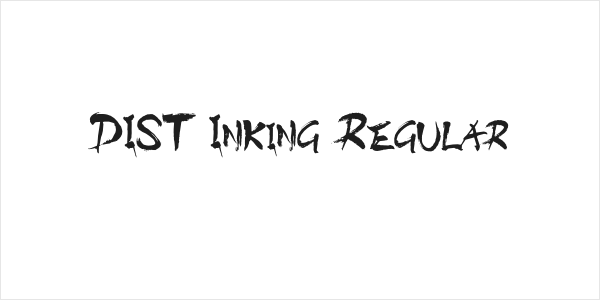 DIST Inking Regular Logo