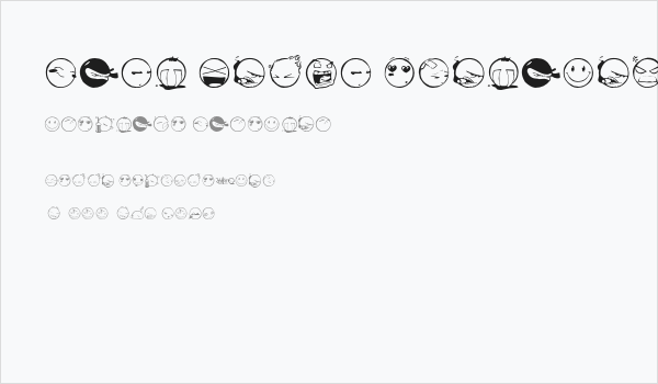 DIST Yolks Emoticons Business Card