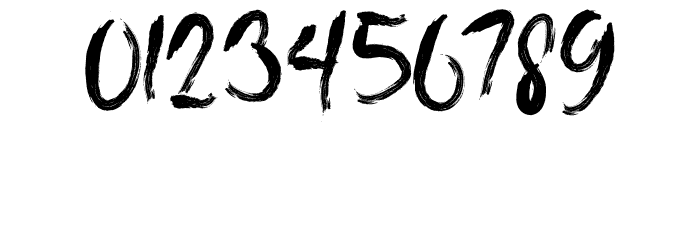 DISTANCING Font OTHER CHARS