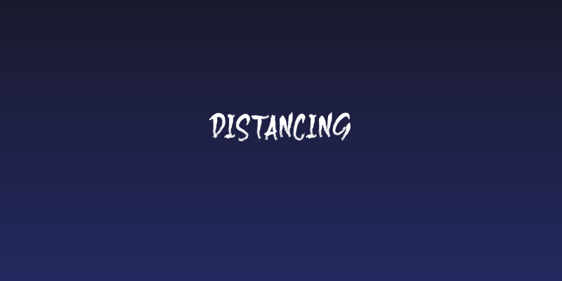 DISTANCING Social Header