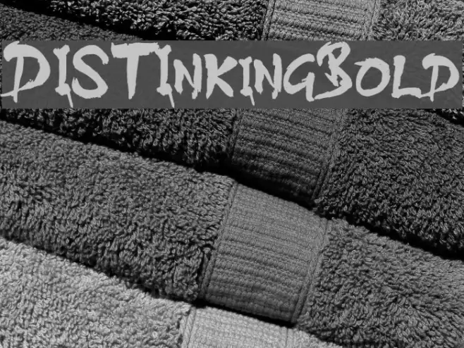 DISTInkingBold Example 1