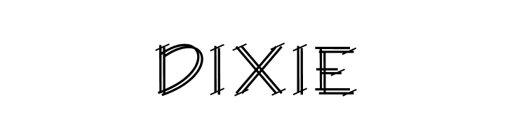 DIXIE  Fuentes Gratis Descargar