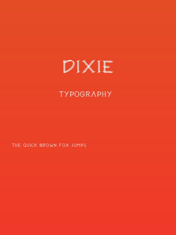 DIXIE Poster