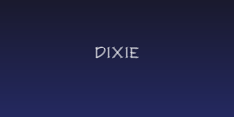 DIXIE Social Header