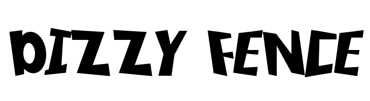 DIZZY FENCE Font