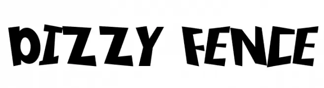 DIZZY FENCE  les polices de caractères gratuit tlcharger