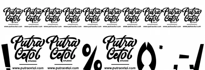 DIZZY FENCE Font Alte caractere