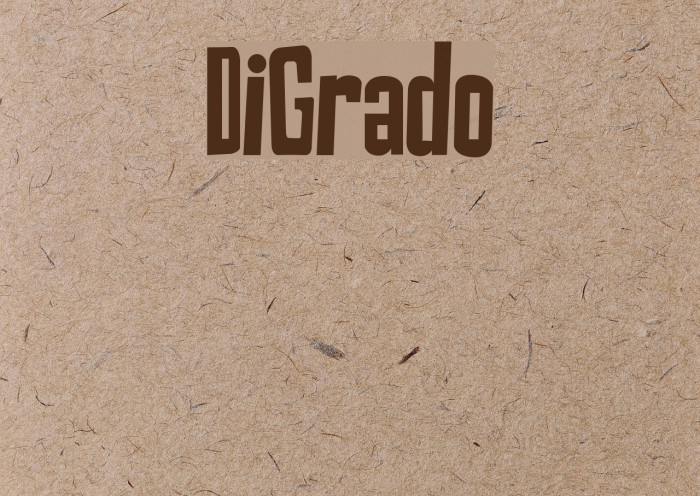 DiGrado Font examples