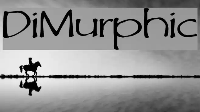 DiMurphic Font examples