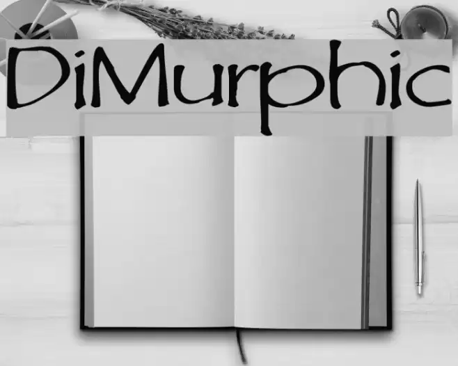 DiMurphic Font examples