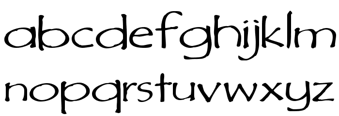 DiMurphic Font LOWERCASE