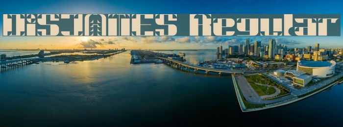 DiSJAMES Regular Font examples
