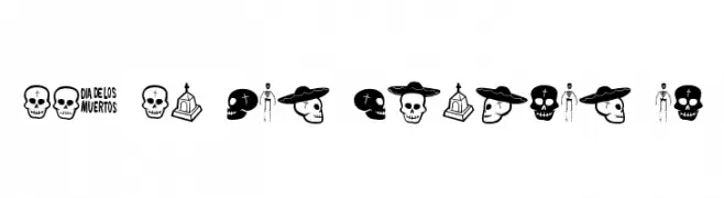 Dia De Los Muertos OT  नि: शुल्क फ़ॉन्ट्स डाउनलोड