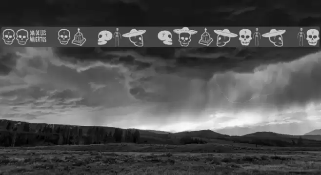 Dia De Los Muertos OT Font examples