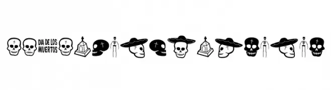 DiaDeLosMuertosOT  Fuentes Gratis Descargar