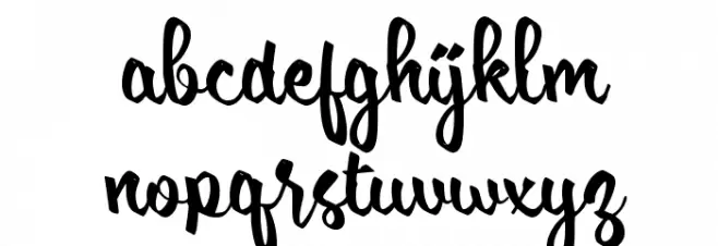 Dia_Cinta 字体 小写